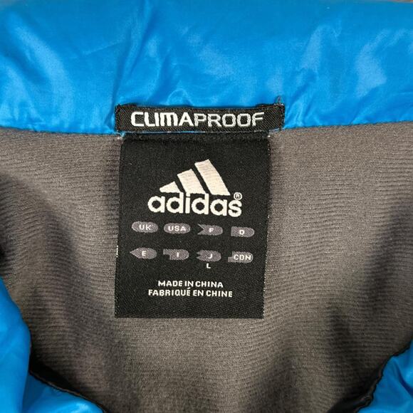 Adidas Climaproof Womens Formotion Windstopper Jacket Size Large/ black and blue - Picture 3 of 7